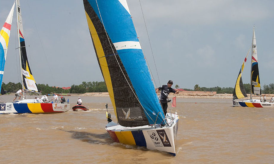 Arkivfoto fra Monsoon Cup i Malaysia.