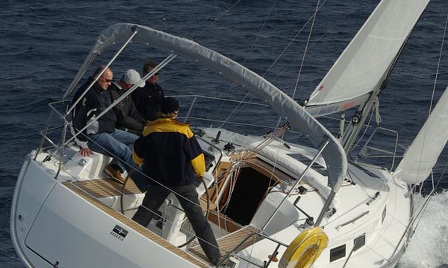 Se den nye Bavaria 32 Crusier i Düsseldorf. Foto: Troels Lykke