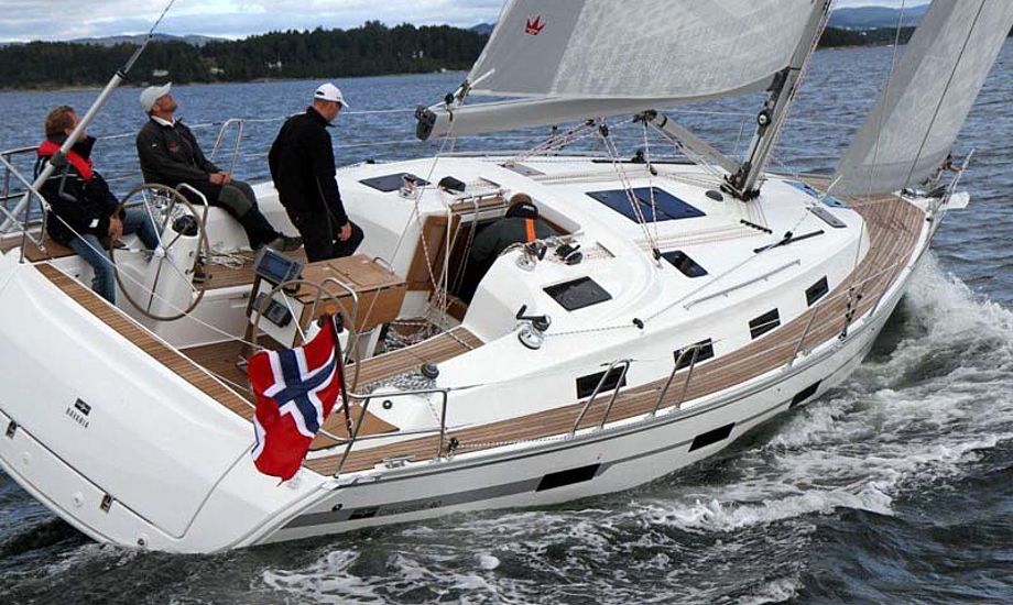 Denne Bavaria 40 Cruiser kan for første gang opleves i Danmark på Boat Show i Fredericia Messecenter. Foto: Troels Lykke
