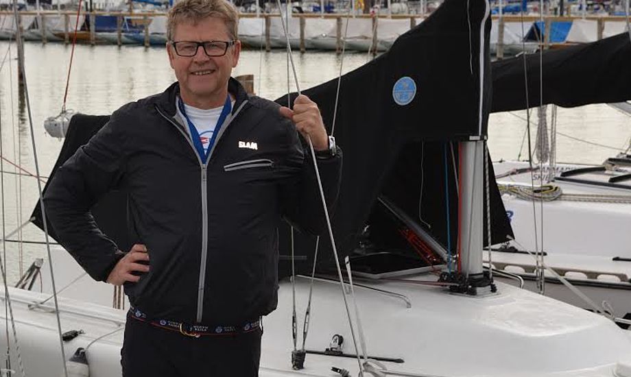 Den skrappe sejler Christian Nylykke har en lang og solid erfaring med salg og afvikling af eventsejladser. Foto: SKS