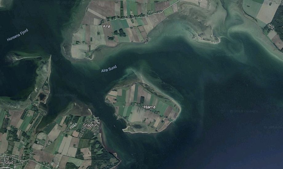 Manden sejlede i farvandet omkring Snaptun. Foto: Google Maps