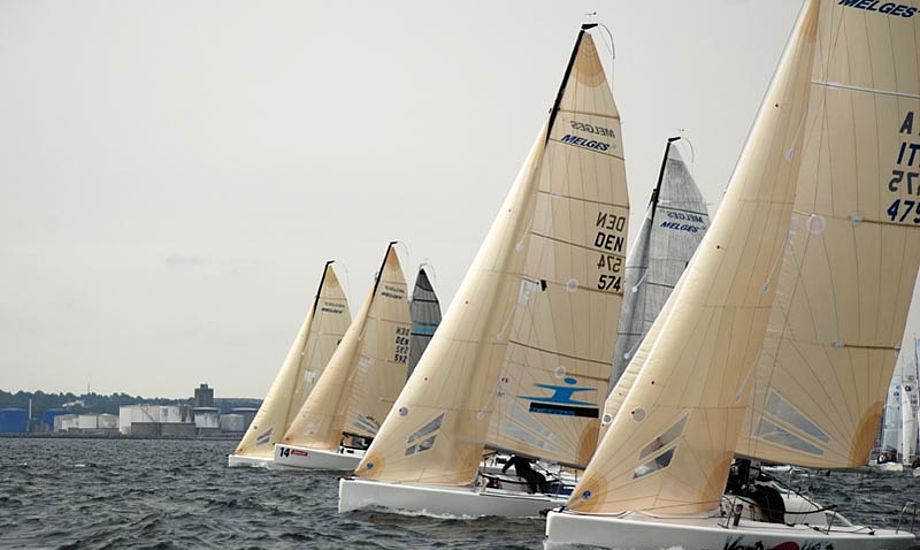 Sailing Academy kom godt fra start og det betød alt for det endelige resultat i det hårde felt. Foto: Anette Viborg