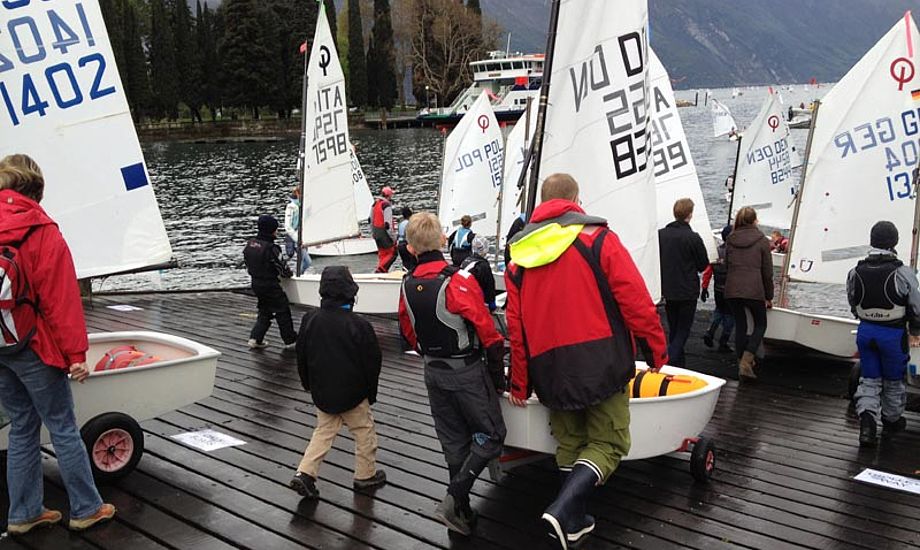 Også i 2014 er der race på Garda-søen. Arkivfoto