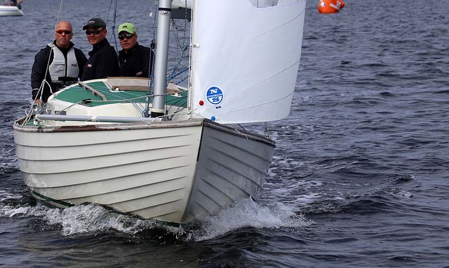 Den danske mester Christian Thomsen fra Kolding stiller op i Berlin i lånt båd. Foto: Troels Lykke