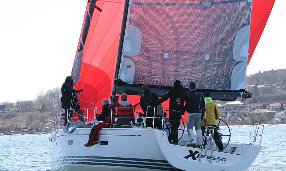 Hans Viggaard, direktør fra X-Yachts, deltog i Elvstrøms træningsweekend i Aabenraa med sin nye Xp44.