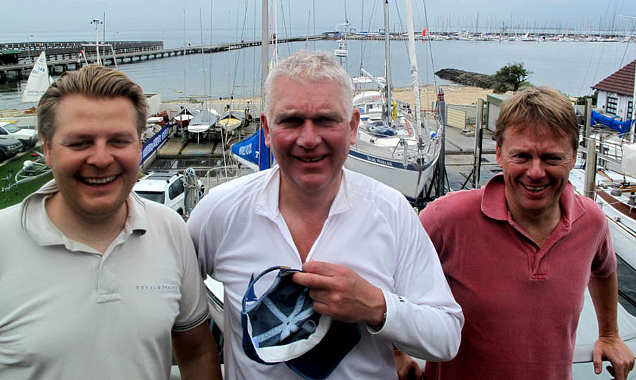Fra venstre: Rasmus Knude, Phillipp Skafte-Holm og Søren Pehrsson i Melbourne. Foto: Troels Lykke