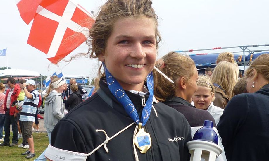 13-årige Anna Munch vandt VM for Zoom8 i Finland. Foto: Jette Skiveren