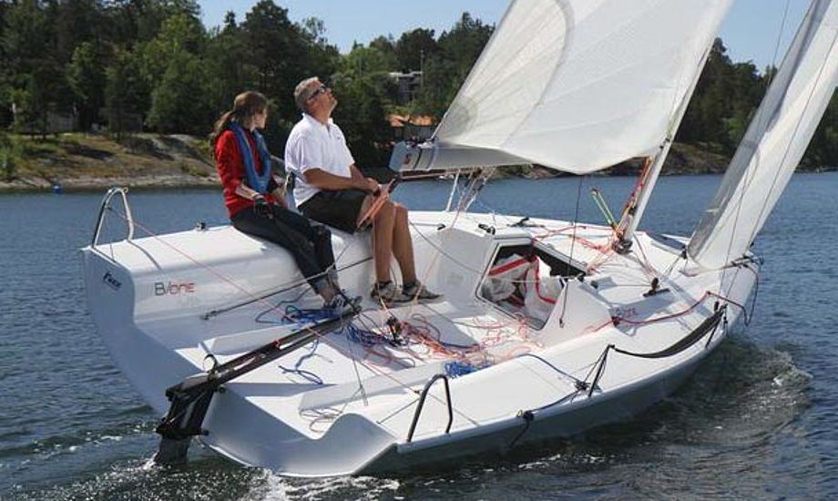 Den nye Bavaria B/one kan prøvesejles på bådmessen i Egå. Foto: Troels Lykke