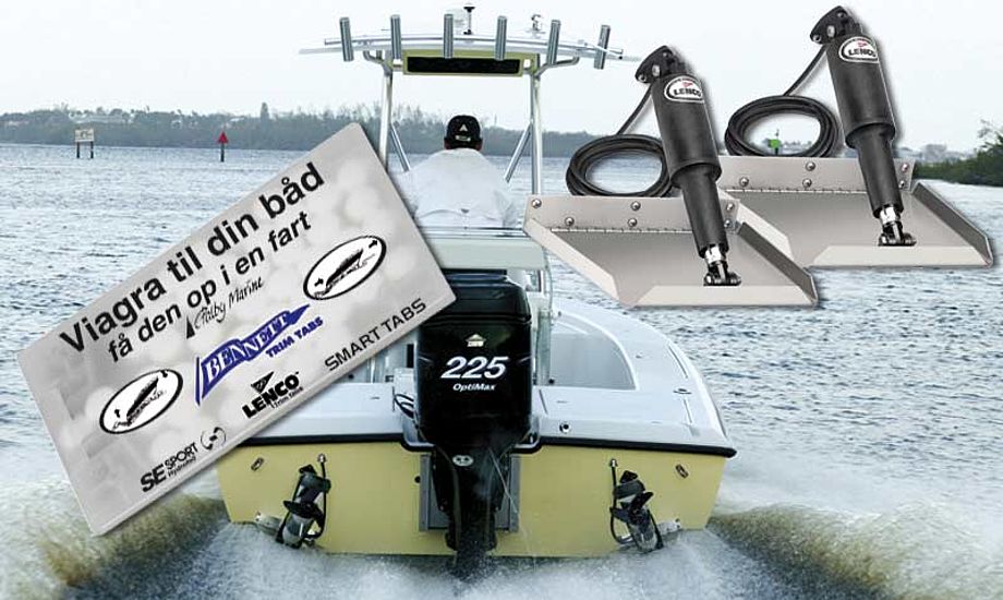 På bådudstillingerne kan du bl.a.se produkter fra Bennet, Lenco, Smart Tabs og SE sport Hydrofoil.