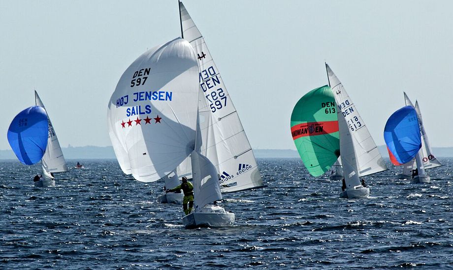 Claus Høj Jensen har fem stjerner i spileren, et for hver VM-guld i H-båden. Foto: Ole Vogntoft