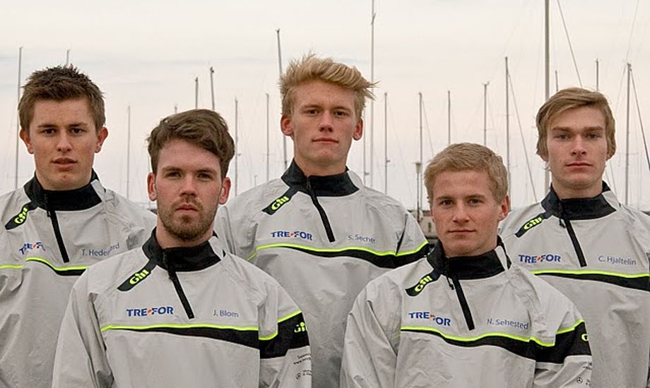 Sehested-holdet sejler i Skovshoved. Foto: www.treformatchracing.dk