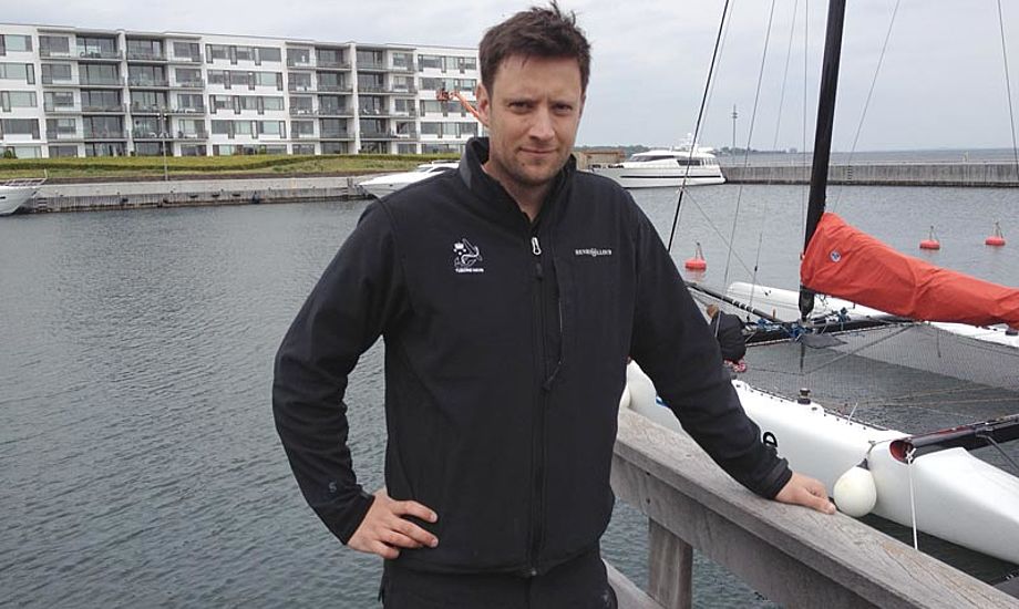 Den nye havnefoged Troels Lignell Bækholm er 32 år, og daglig leder i Tuborg Havn.