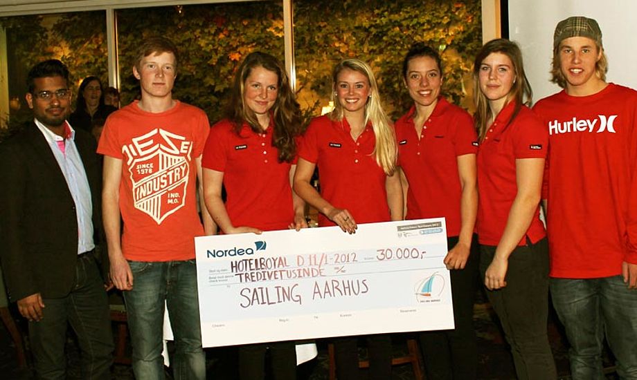 Med en pæn klat penge i hånden kan sejlerne få råd til fokusere på deres sport. Foto: Sailing Aarhus