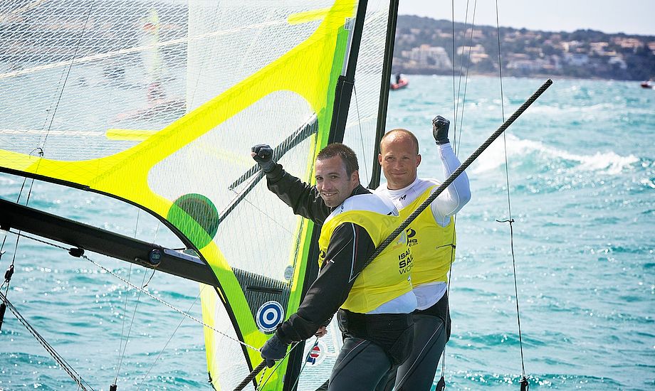 Warrer og Hansen lignede OL-deltagere efter sejr på Mallorca for få uger siden.