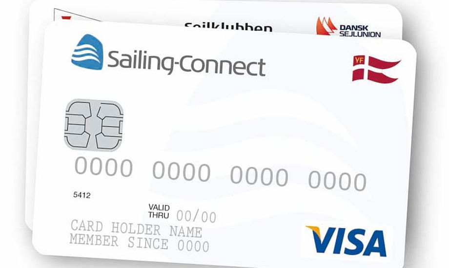 'Til Sailing-Connect er tilknyttet VISA sejler-kort med en lang række købs- og kredit-faciliteter.