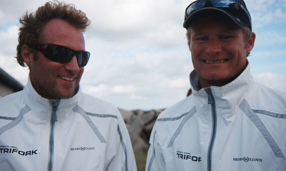 Jes Gram-Hansen og Rasmus Køstner, th., vandt Danish Open sammen i 2009 på hjemmebane i Århus. Foto: Troels Lykke