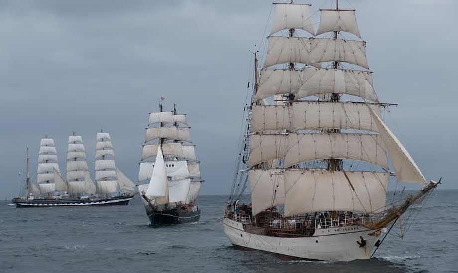 Sidste år lagde The Tall Ships Races vejen forbi Esbjerg. Foto: Søren Stidsholt Nielsen, Søsiden, Fyens Amts Avis