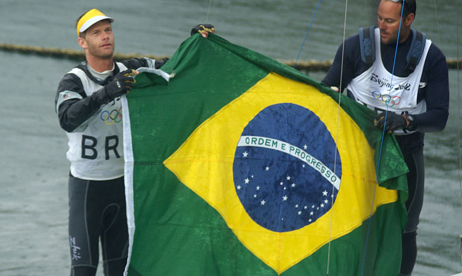 OL i Qingdao med brasilansk starbådssejler