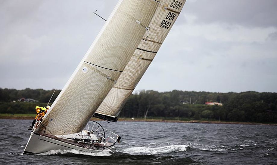 Hvis du ta'r til Rungsted om 14 dage, kan du blandt andre sejle mod denne Swan 45. Foto: www.kdy.dk