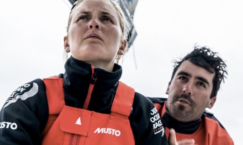 Jena Mai Hansen og resten af Vestas-teamet har sejlet langs den brasilianske kyst. Foto: Rich Edwards / Volvo Ocean Race