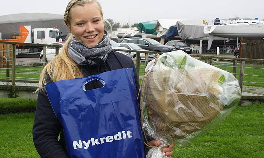 Anne Marie Rindom, blev Horsens Sejlklubs Nykredit Sailor of the year 2014.