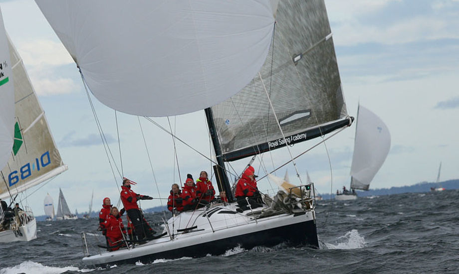 Dorte O. Jensen på KDYs Farr 40. Foto: Troels Lykke