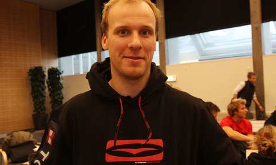 Kristian Kjærgaard skal snart være far, men han ville gerne have fortsat på OL-landsholdet. Foto: Troels Lykke
