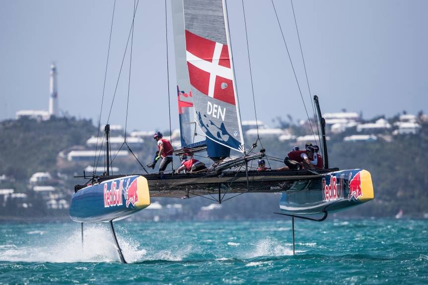 Youth Vikings Denmark repræsenterede Danmark ved Red Bull Youth America's Cup 2017. Foto: Youth Vikings Denmark.