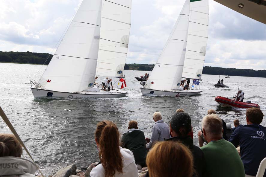 Der trænes i DS 37er i Middelfart. Foto: Troels Lykke