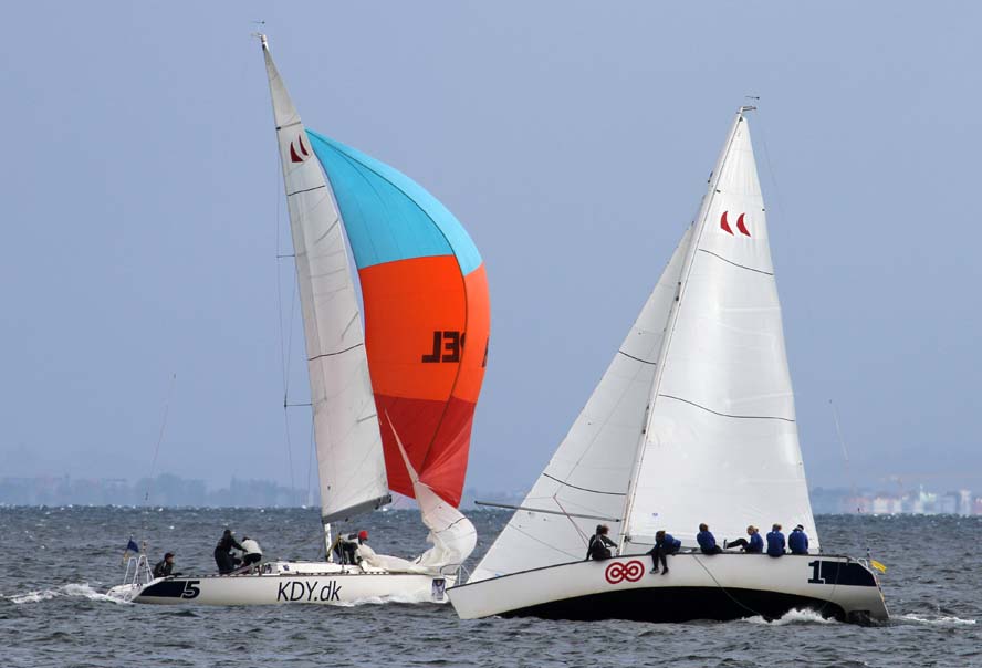 Team Ulrikkeholm, th, overraskede med bronze. Foto: Troels Lykke