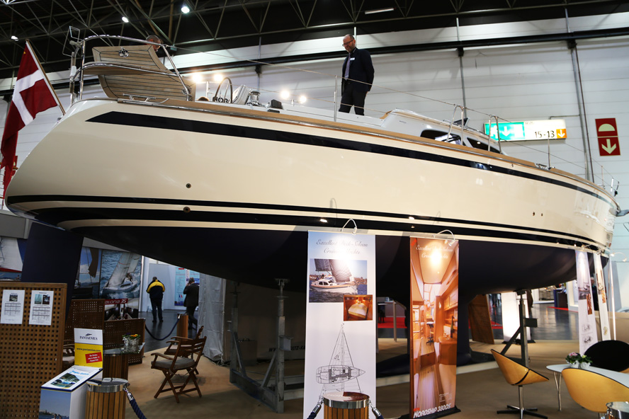 Nordship Yachts var på bådudstilling i Düsseldorf, hvor man præsenterede det nye Nordship Custom Line koncept. Foto: Troels Lykke