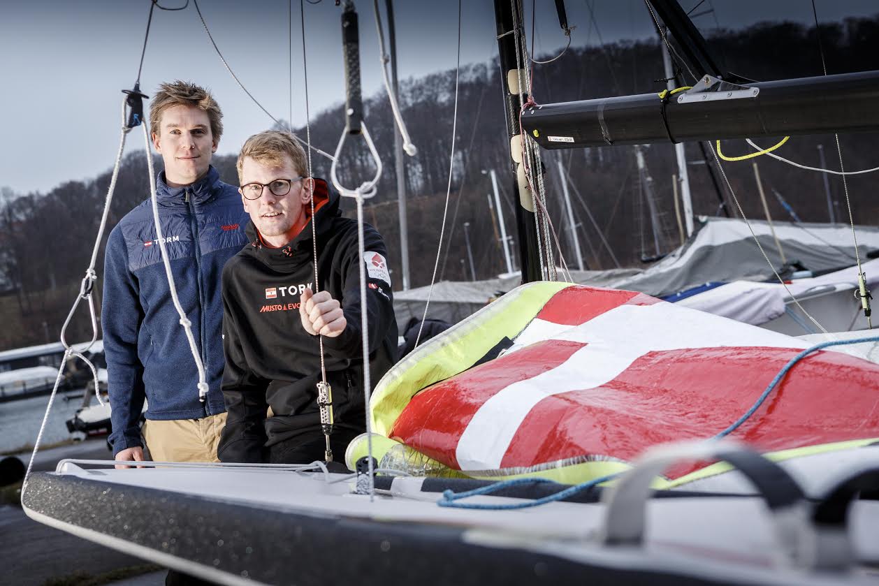 Michael Hansen skifter Laseren ud med 49eren, hvor han sammen med Mathias Sletten vil satse stort. Foto: Mick Anderson