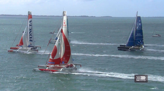 MOD 70 klassen leverer mere action end Volvo Ocean Race