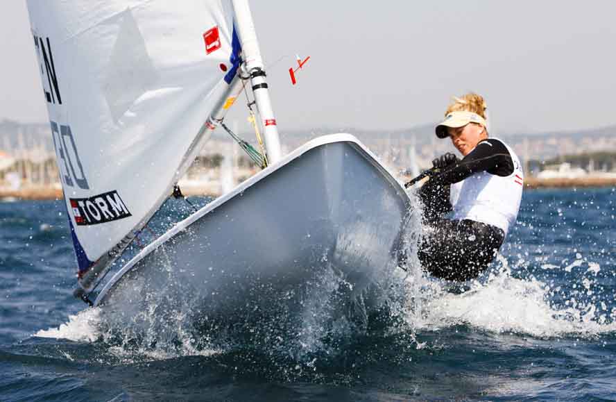 Alberte Holm Lindberg. Arkivfoto: Mick Anderson Sailingpix