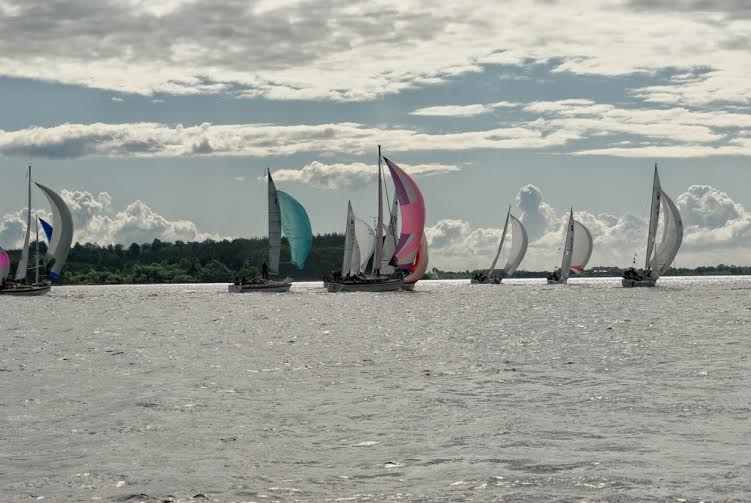 Sidste år deltog 56 både i Als Rundt. Foto: John Rohde Jensen