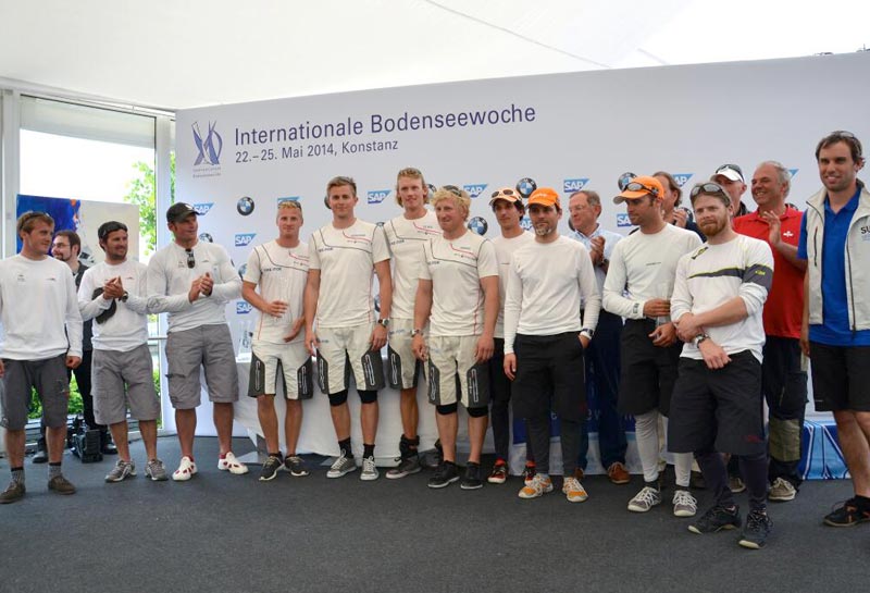 TREFOR Match Racing har god grund til at være tilfredse med sejren i Schweiz. Foto: TREFOR Match Racing