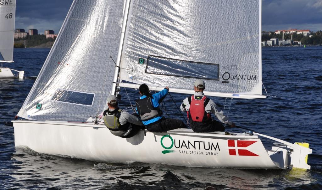 Anders Nyholm er stadig vild med CB66eren, selvom han forlængst har sat alle konkurrenter på plads. Foto: www.regatta.nu/Arne