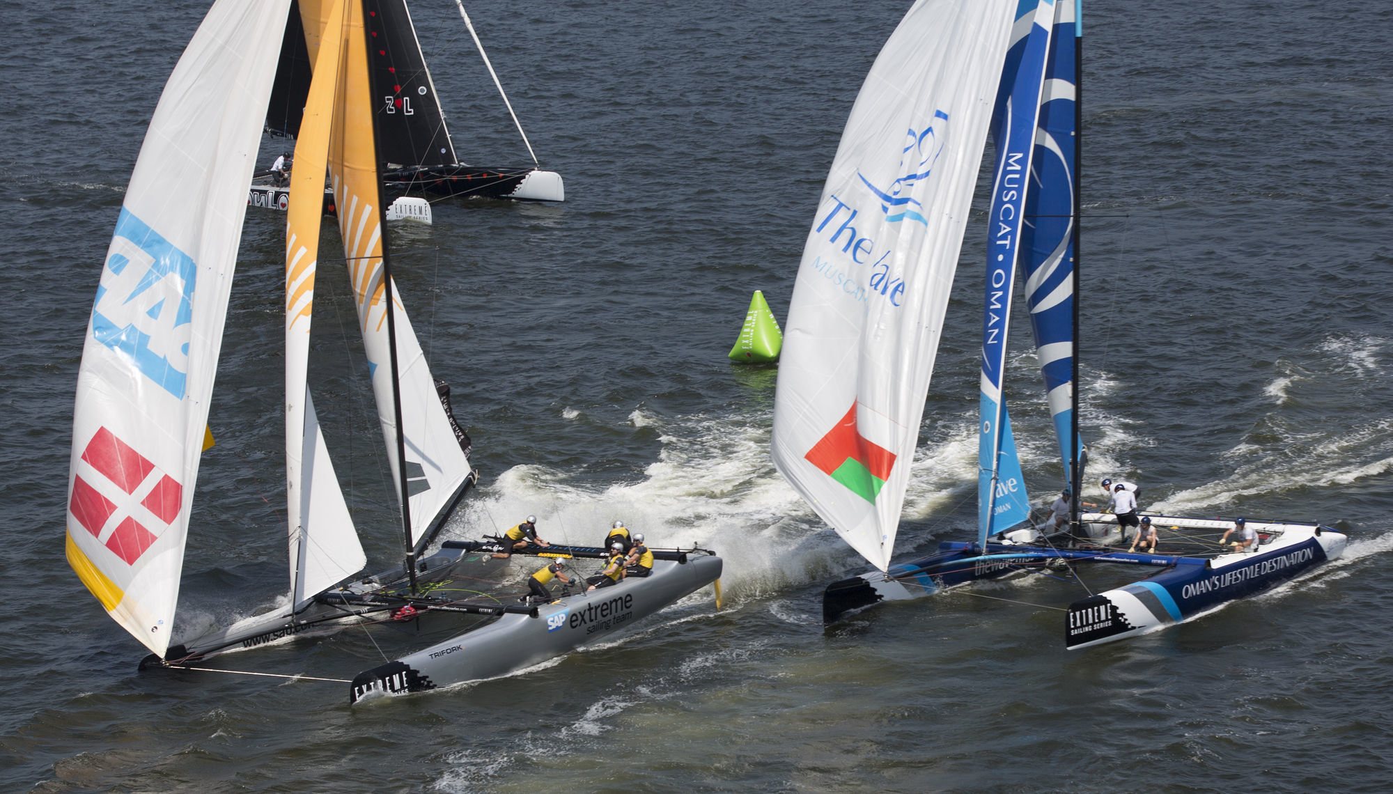 Jes Gram-Hansen, Rasmus Køstner, Jonas Hviid, Mikkel Røssberg og Pete Cumming i god stil i Rio. Foto: Lloyd Image