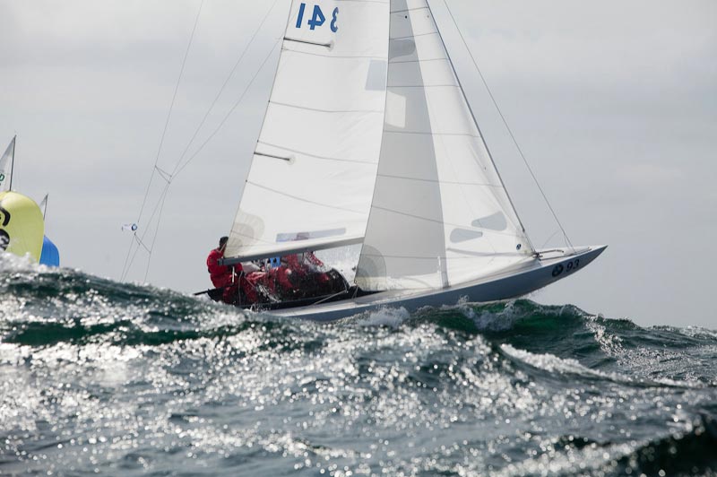 Det blæste meget ved det seneste Gold Cup i Marstrand. I Skovshoved bliver der også vind, men med mindre bølger. Foto: Dan Ljungsvik