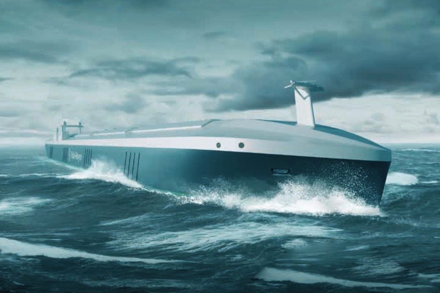 Selvsejlende fragtskibe vil, ifølge Rolls Royce, inden for få år kunne ses på verdenshavene. Foto: Rolls Royce