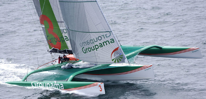 Groupama 3 - jordomsejling