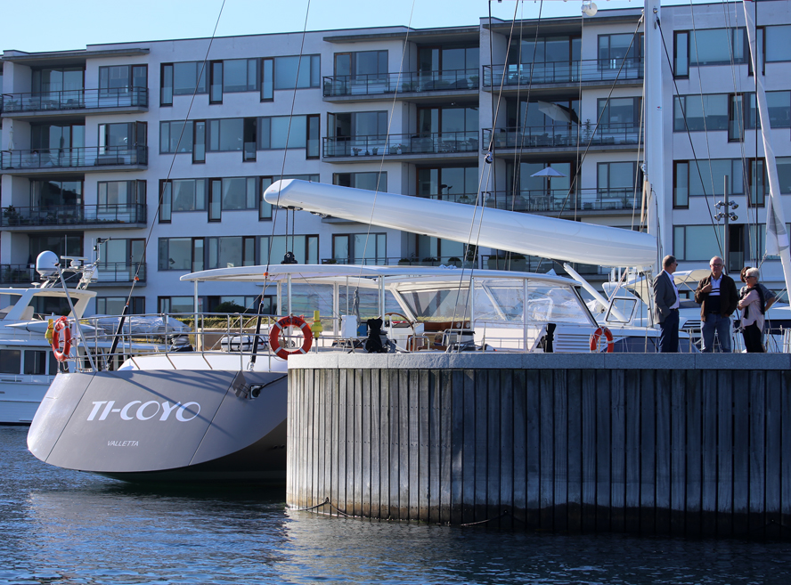 Vi vil indkalder til et snarligt bestyrelsesmøde med henblik på, at sagen overdrages til advokat, fortæller Tuborg Yachtklub. Foto: Troels Lykke