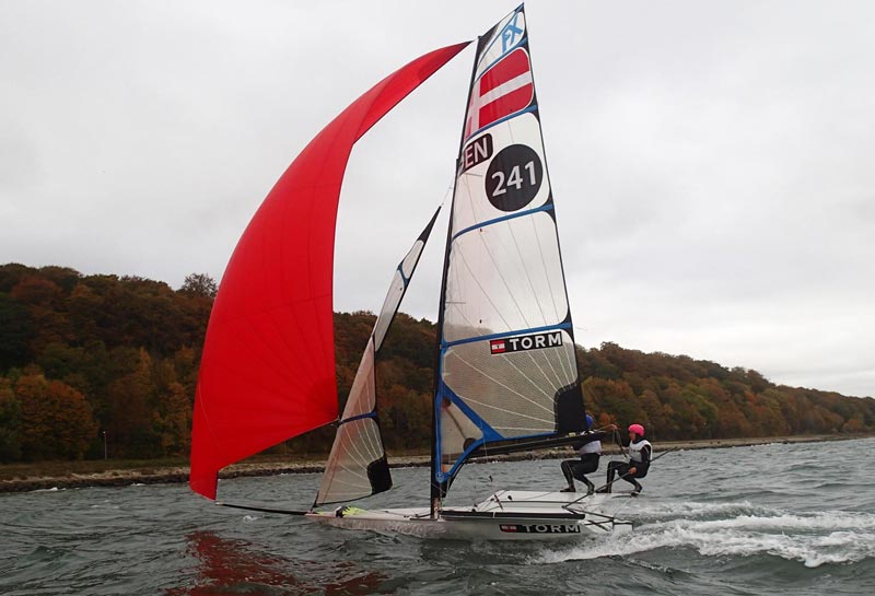 Ida Marie Baad & Marie Thusgaard Olsen er med i det nye Dream Team. Foto: 49erFX Ida og Marie