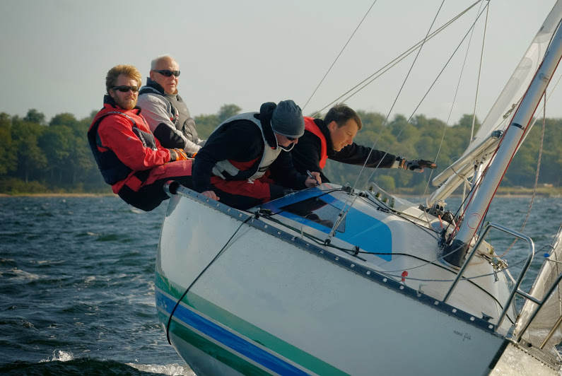 Johnny Jensen, Bo Jarvig, Søren Brask og Rasmus Lambert vandt i Sønderborg. Foto: SYC