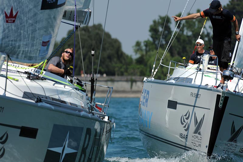 Match Race Germany sejles i den lækre Bavaria 40 Sport. Foto: Felix Kästle/MRG