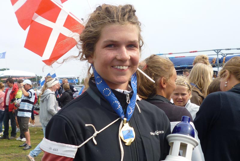 13-årige Anna Munch vandt VM for Zoom8 i Finland. Foto: Jette Skiveren