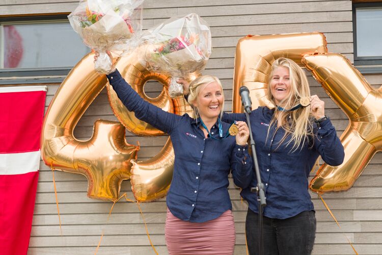 Jena tv. skal delvis jorden rundt i Volvo Ocean Race, fx er rorsmanden med hos Vestas/11 hour racing når start går i oktober fra Spanien til Sydafrika. Foto: Mogens Hansen