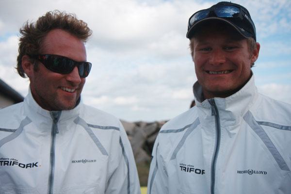 Jes Gram-Hansen og Rasmus Køstner, th., vandt Danish Open sammen i 2009 på hjemmebane i Århus. Foto: Troels Lykke