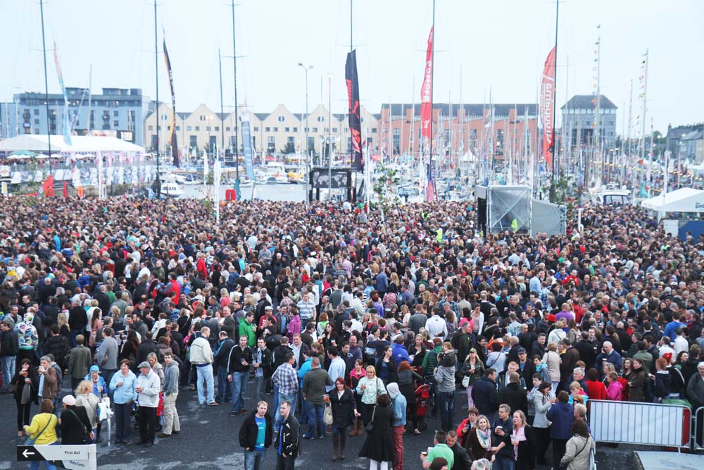 Hele byen lever med i Volvo Ocean Race.