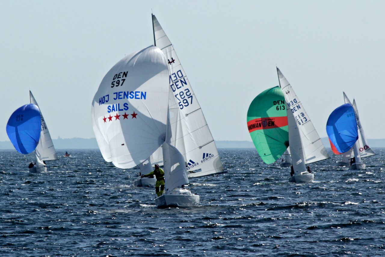 Claus Høj Jensen har fem stjerner i spileren, et for hver VM-guld i H-båden. Foto: Ole Vogntoft